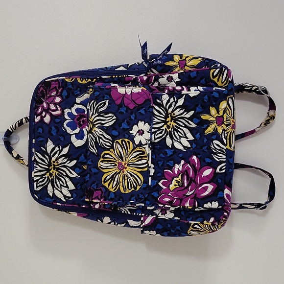 Vera Bradley Handbags - Vera Bradley African Violet Floral Print Bag pack/Laptop Bag
